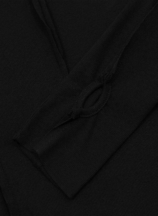 Женский лонгслив thom/krom W TS 534 Black