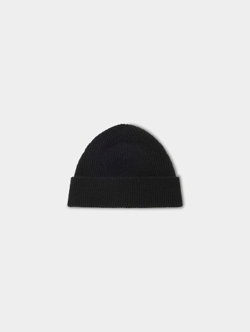 Шапка A-COLD-WALL* Ribbed Structure Beanie Black