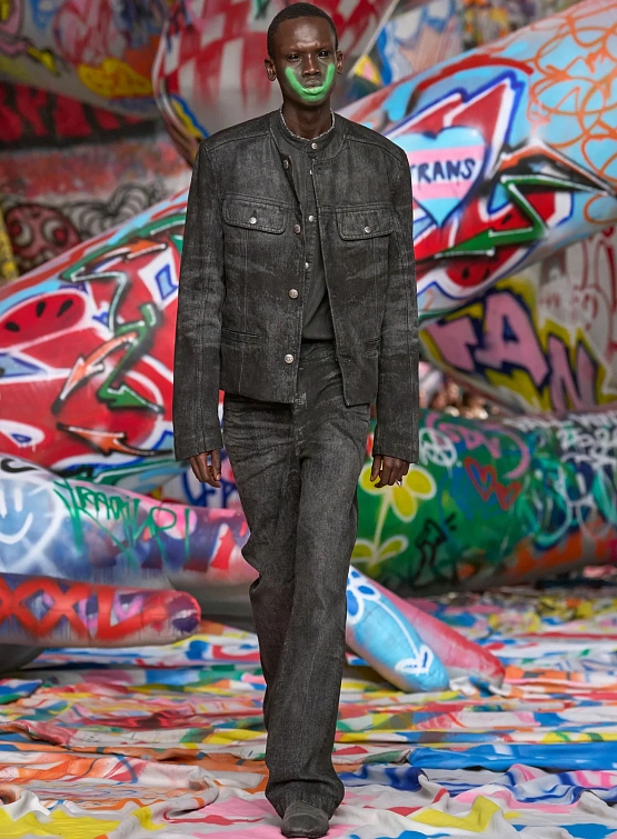 Джинсы Diesel 2001 D-Macro-Fsh Black