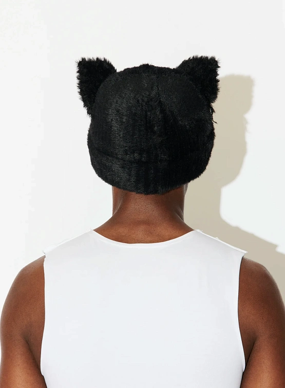 Шапка Charles Jeffrey Loverboy Fluffy Chunky Ears Black