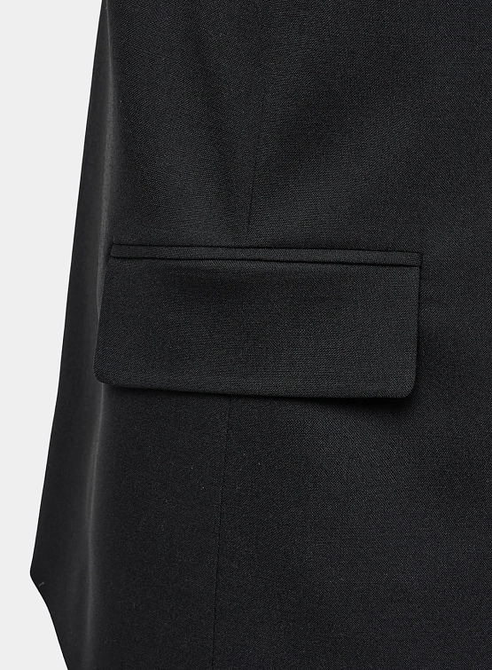 Женский жилет AMOMENTO Oversized Button Up Vest Black