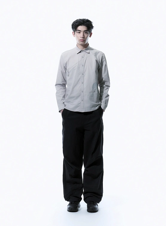 Брюки SAN SAN GEAR Linen Block Black