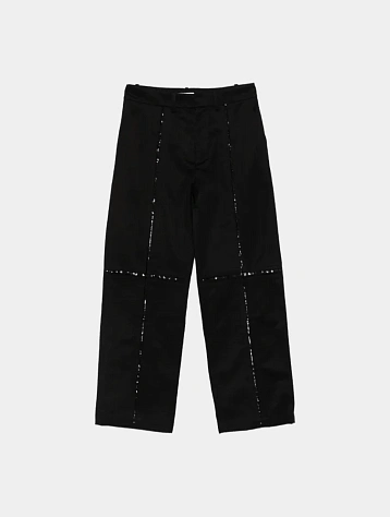 Брюки Bluemarble Sequin-Slit Black
