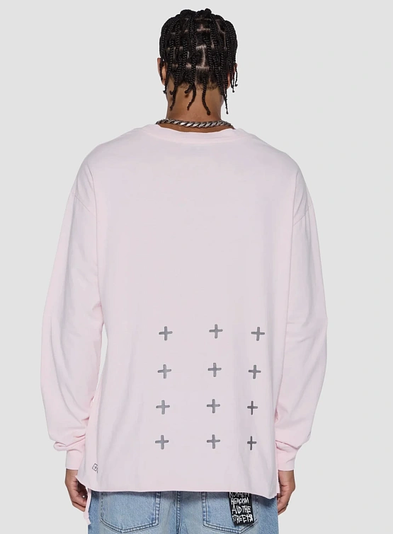 Лонгслив Ksubi Allday Biggie LS Ice Pink