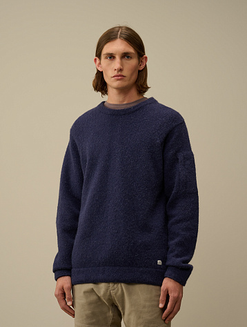 Свитер C.P. Company Alpaca Soft Knit Estate Blue