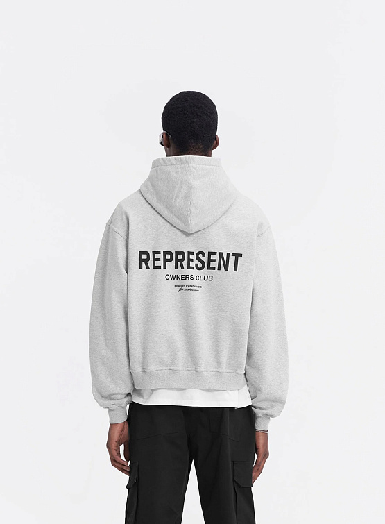 Зип-худи Represent Clo Owners Club Zip Ash Grey/Black