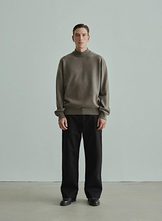 Джемпер Uniform Bridge Mock Neck Knit Charcoal