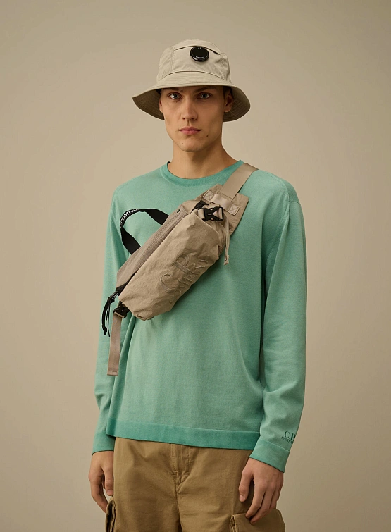 Сумка C.P. Company Plain Paper Touch Waistbag Vintage Khaki