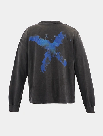 Лонгслив SAINT MXXXXXX X Tee Black