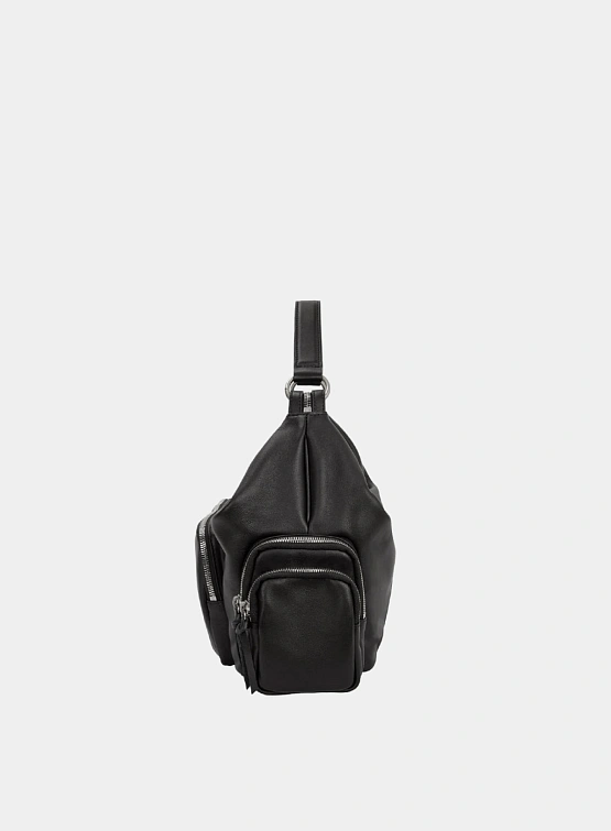 Женская сумка MARGESHERWOOD City Hobo Ew Black Plain