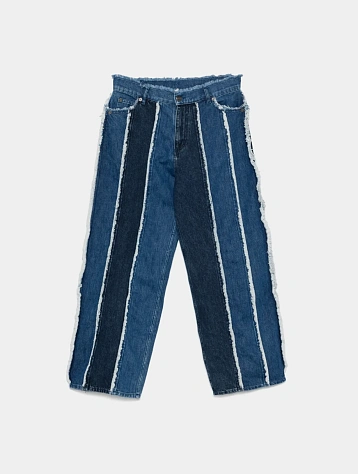 Джинсы Charles Jeffrey Loverboy Wide Leg Blue