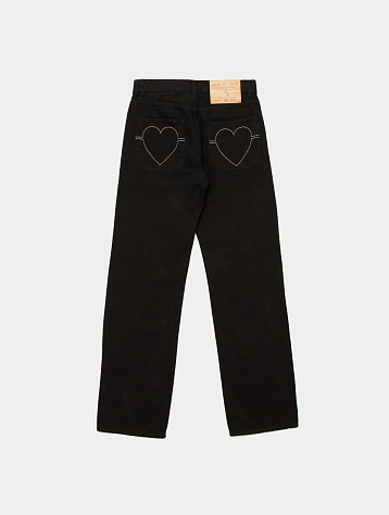 Джинсы Carne Bollente Heart Break Black