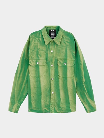 Овершот MSGM Sun Faded Green
