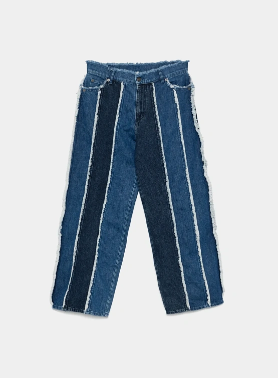 Джинсы Charles Jeffrey Loverboy Wide Leg Blue