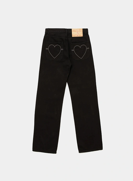 Джинсы Carne Bollente Heart Break Black