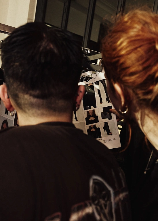 Гости показа и закулисье Ottolinger FW’26