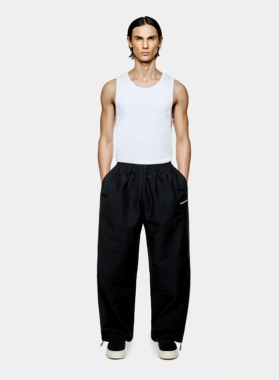 Брюки MKI MIYUKI ZOKU Washed Cotton Nylon Parachite Black