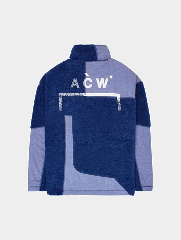 Толстовка A-COLD-WALL* Bonded Axis Fleece Rich Blue
