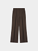 Женские Брюки System Straight Fit Wool Brown