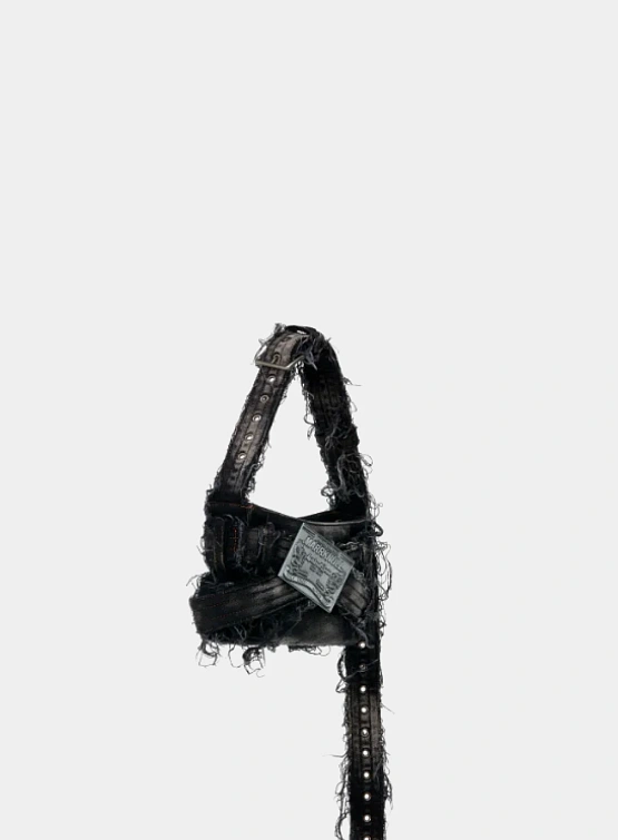 Сумка MARRKNULL Denim Belt Black