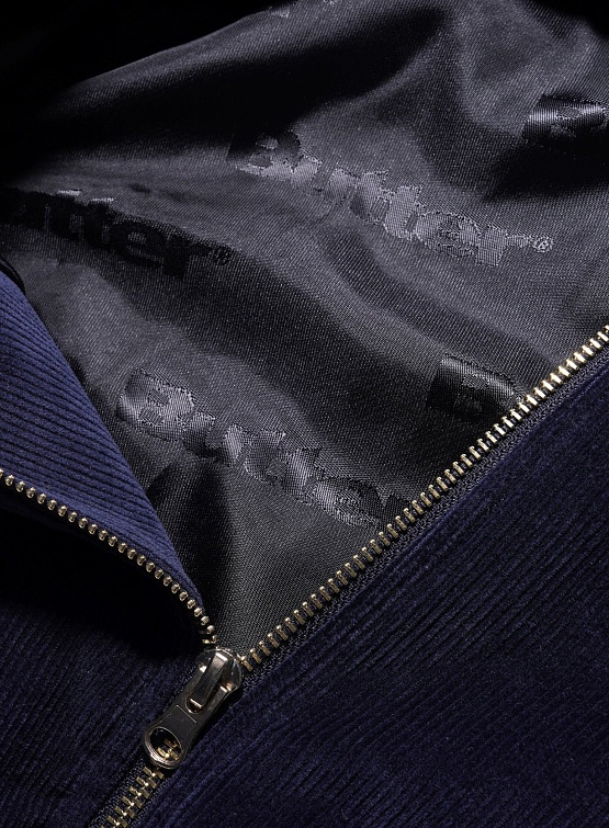 Овершот Butter Goods Corduroy Zip Thru Navy