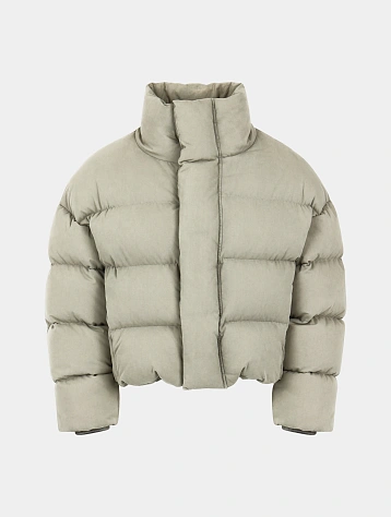 Пуховик entire studios Mml Puffer Cotton Off White