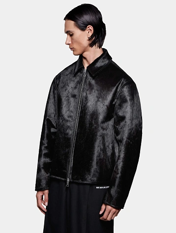 Куртка MKI MIYUKI ZOKU Cropped Cow Hair Rider Deep Brown