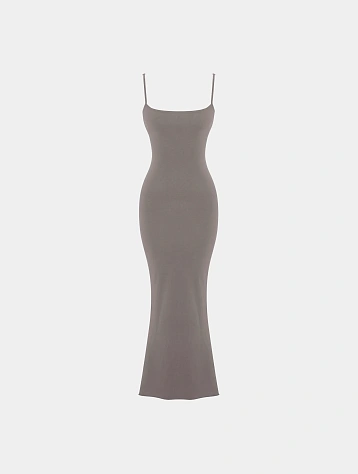 Женское платье XSAI Slip Dress Warm Grey