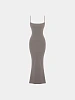 Женское платье XSAI Slip Dress Warm Grey