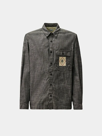 Рубашка C.P. Company Chambray Button Denim Blue