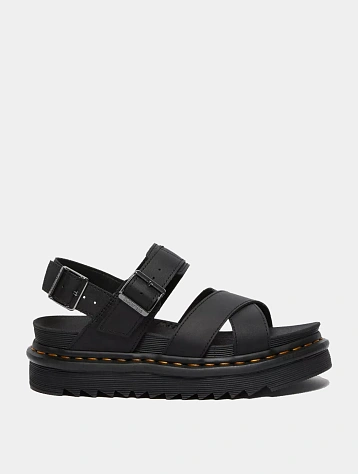 Сандалии Dr. Martens Voss II Hydro Leather Strap Black