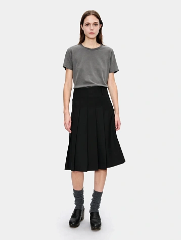 Юбка A.P.C. Plissee Longue Noir