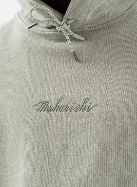 Худи MAHARISHI 4622 Organic Hooded Sweat Sage