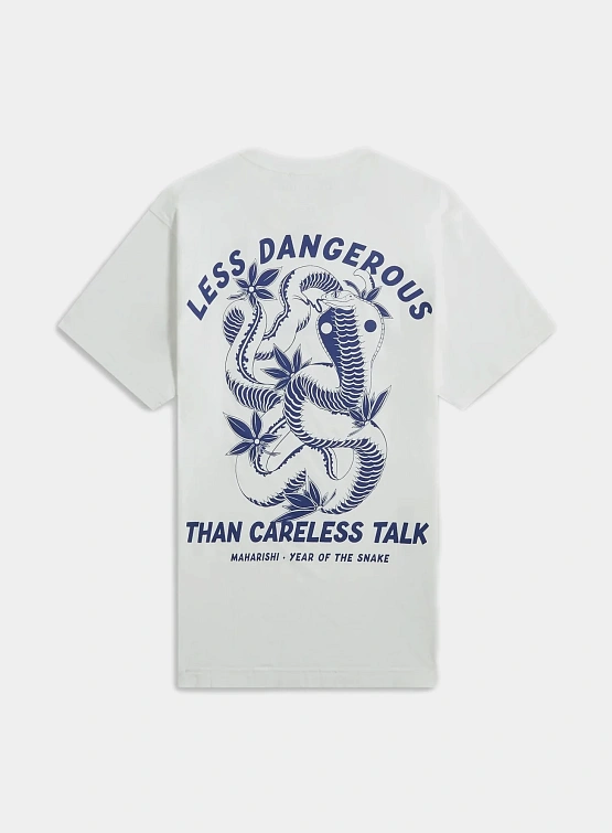 Футболка MAHARISHI 1453 Less Dangerous White