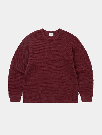 Свитер thisisneverthat Wool Crochet Knit Red