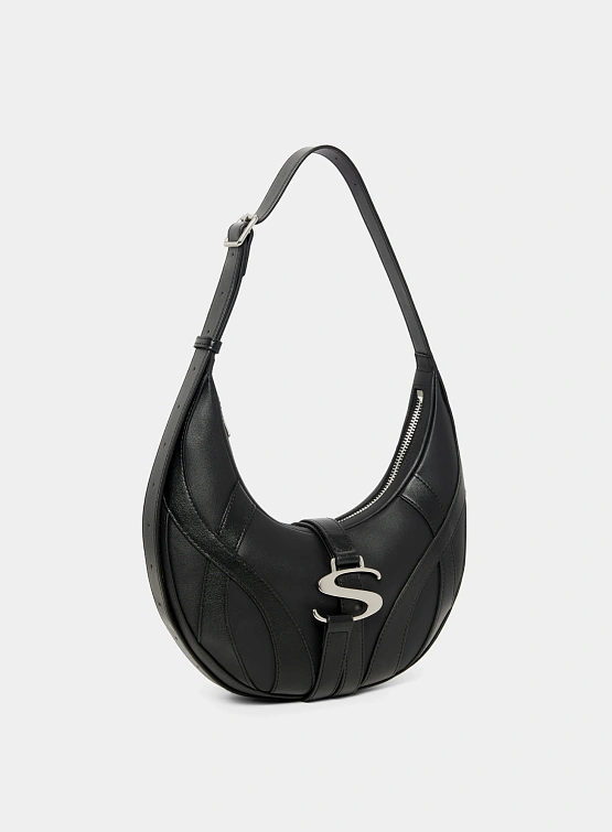 Сумка SRVC Cable Leather Bag Black