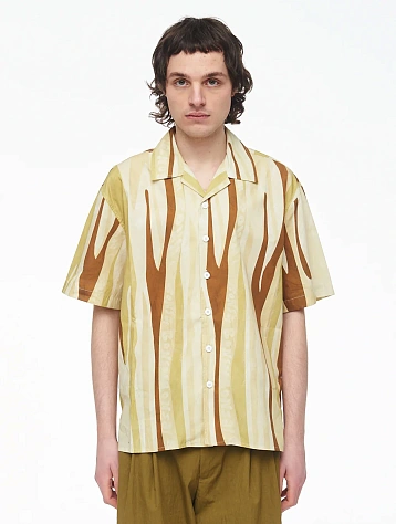 Рубашка BONSAI Oversize Bowling Shirt Printed Color