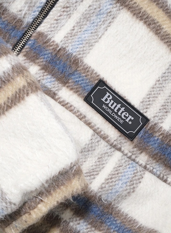 Овершот Butter Goods Hairy Plaid Lodge Jacket Wheat
