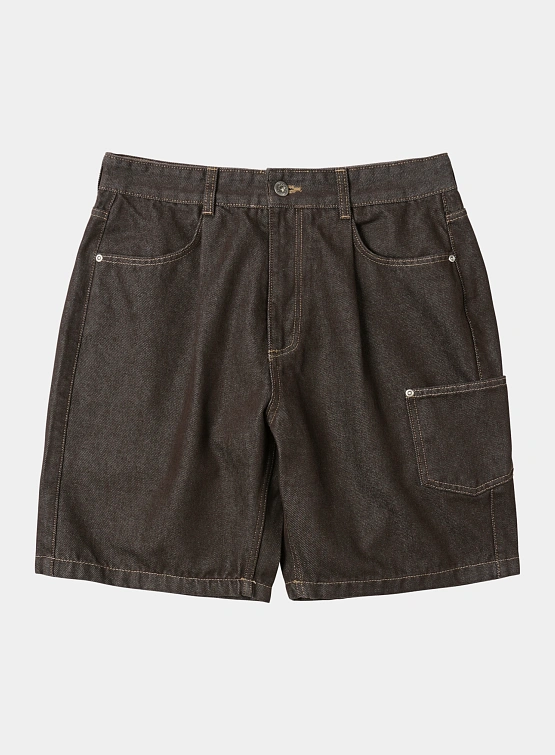 Шорты FrizmWORKS Work Tool Denim Half Brown