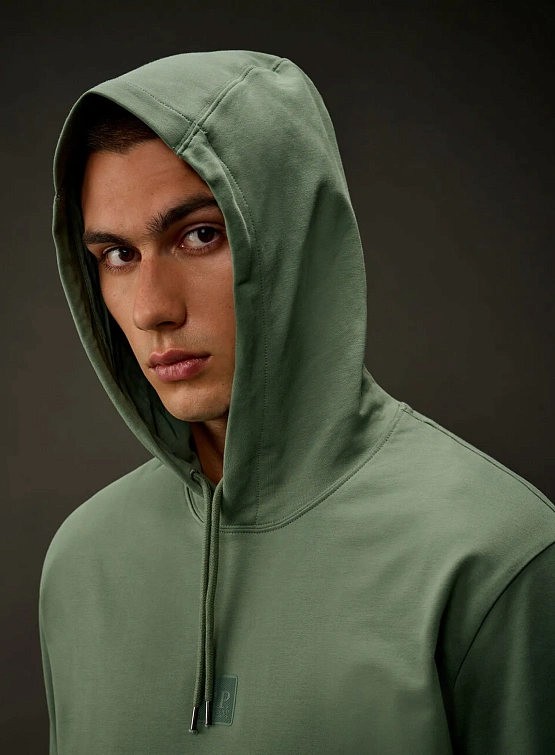 Худи C.P. Company Metropolis Series Stretch Sea Spray