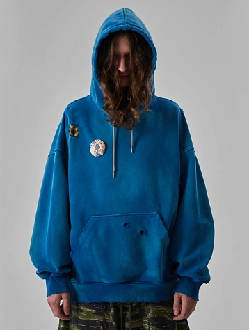 Худи Siniy Vsadnik Patched Sapphire Hoodie Royal Navy