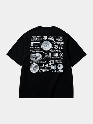 Футболка MARKET TERMINALLY ONLINE T-SHIRT Black