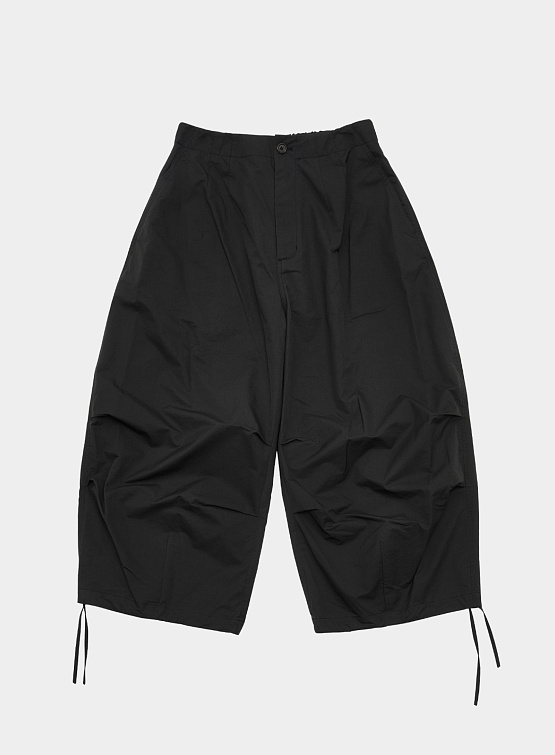 Брюки AMOMENTO Cotton Nylon Wide Capri Black