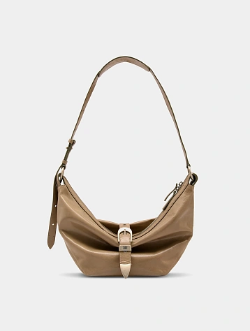 Женская сумка MARGESHERWOOD Belted Hobo Medium Mud Crinkle