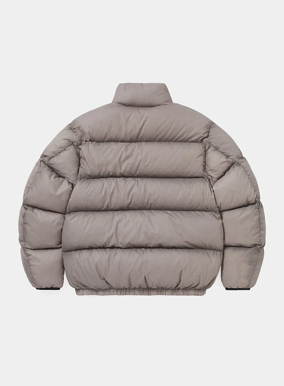 Пуховик thisisneverthat Pertex Overdyed T Down Stone