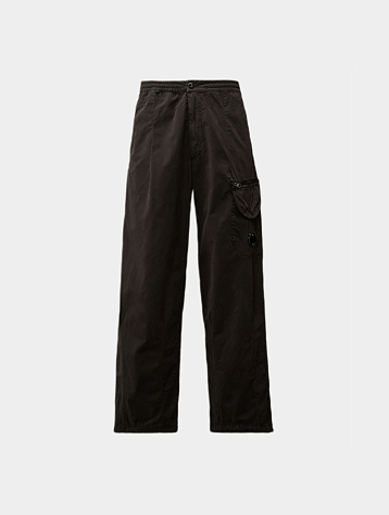 Брюки C.P. Company Microreps Loose Utility Black Sand