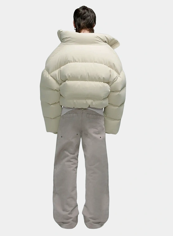 Пуховик entire studios Mml Puffer Cotton Off White