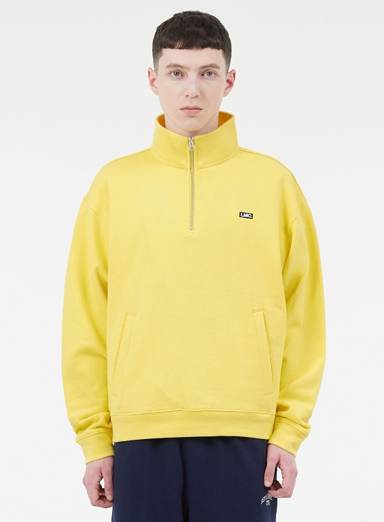 Халф-зип LMC Box Quarter Zip Sweatshirt Light Yellow