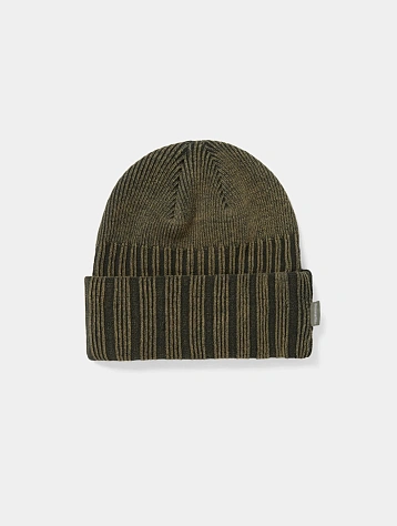 Шапка thisisneverthat Bleached Beanie Olive