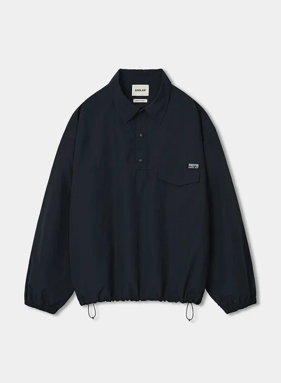 Анорак ANGLAN Perky Button Collar Navy